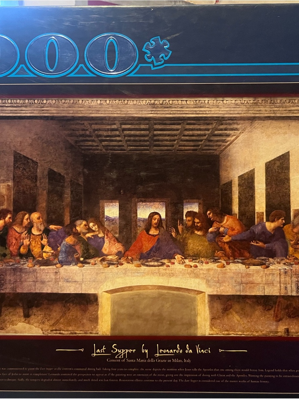 Last Supper by Leonardo da Vinci puzzle